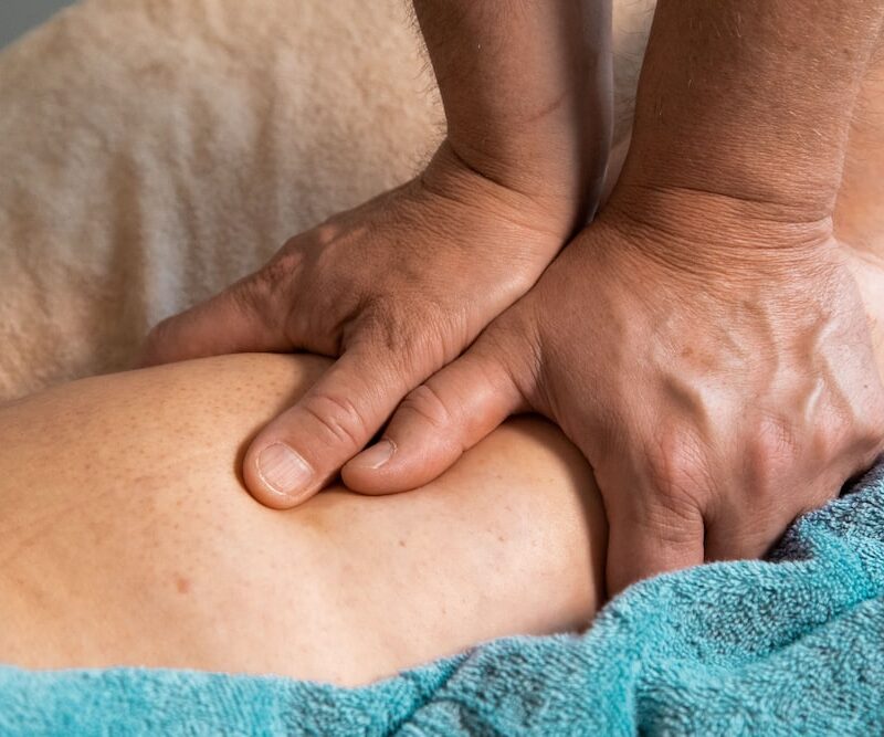 a person getting a massage